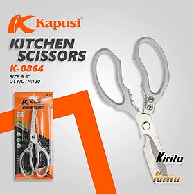 Kéo cắt gà thực phẩm cỡ lớn hãng KAPUSI Nhật Bản nhiều màu sắc