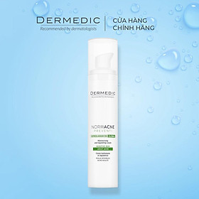 Kem dưỡng chống lão hóa cho da mụn ở người trưởng thành Dermedic Normacne Moisturizing And Regulating Cream 40ml