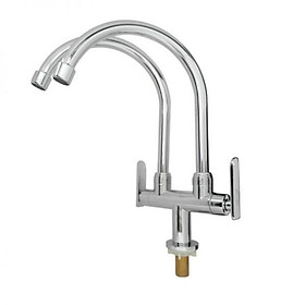 Mua Vòi Rửa Chén Đôi Đồng Thau Mạ Chrome