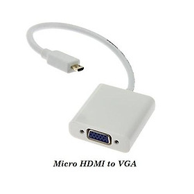 Cáp chuyển Micro HDMI to VGA