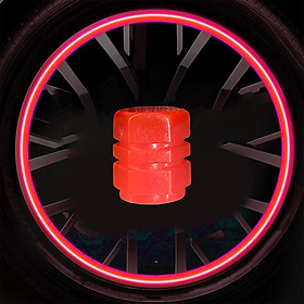 Dust Caps Stem Covers Fashion Fluorescent for Motorbike Car Trucks