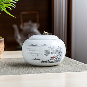 Mua Hũ  Bình Đựng Trà Bằng Sứ Cảnh Đức Trấn