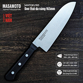 Mua Dao Làm Bếp Đa Năng Masamoto Santoku - MK101