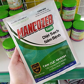 Mua phân bón trừ nấm bệnh Mancozeb (Man xanh) bịch 100gr