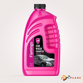 Nước rửa xe đậm đặc flamingo car wash shampoo 1:500 f332 chai 2l