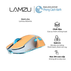 Mua Bộ grip tape miếng dán chống trượt dành cho chuột Lamzu Atlantis OG V1/V2 - Hàng Chính Hãng