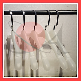 Mua Bộ 100 Móc Treo Áo Nhựa Nữ To Trắng