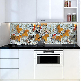 Mua Decal Dán Bếp CÁ BA ĐUÔI TUNG TĂNG Chất Dầy (60x120) cm - Hàng in tại xưởng - Trang trí bếp  decor bếp