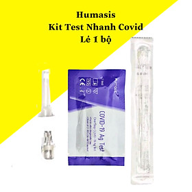 Hình ảnh 1 Bộ Kit test nhanh COVID Humasis Covid-19 Ag Test CHÍNH HÃNG