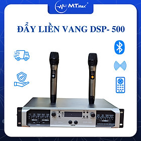 Mua Đẩy liền vang MTMAX DSP 500 - Đa năng chỉnh cơ dễ sử dụng- tích hợp cặp micro UHF  kết nối đơn giản dành cho ai thích sự gọn gàng  Thiết kế sang trọng  sắc nét trong từng chi tiết