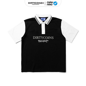 Áp Thun DirtyCoins Culture Polo - Black/Cream
