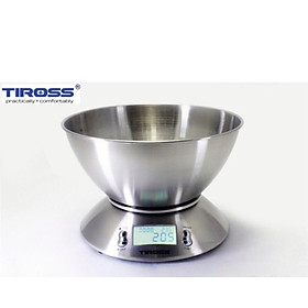 Cân Nhà Bếp Điện Tử Tiross 5Kg TS817 Hàng Chính Hãng