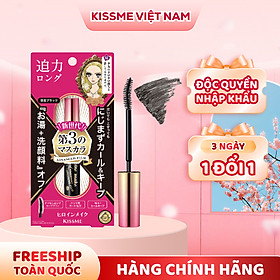 Mascara Màng Flim Chống Trôi Giúp Nâng Cong Và Dài Mi Kissme Heroine Make 6 G