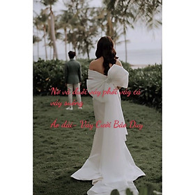 Nơ váy cưới, đuôi váy cưới, cài tóc cô dâu, voan lúp cô dâu