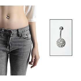 Khuyên rốn phủ đá cao cấp - XUÂN SHOP CHUYÊN KHUYÊN NHẬP THÁI