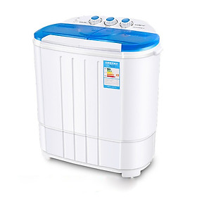 Máy giặt mini 2 lồng có vắt - máy giặt đồ cho bé, nhà ít người - máy giặt bán tự động