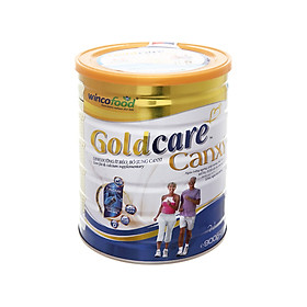 Sữa bột Wincofood GoldCare Canxi lon 900g: dinh dưỡng ít béo ngừa tiểu đường, bổ sung canxi giúp xương chắc khỏe, MUFA, PUFA tốt cho tim mạch, phù hợp cho người từ 30 tuổi trở lên.