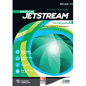 Hình ảnh American Jetstream Pre-Intermediate B Student's book & Workbook ( không kèm CD)