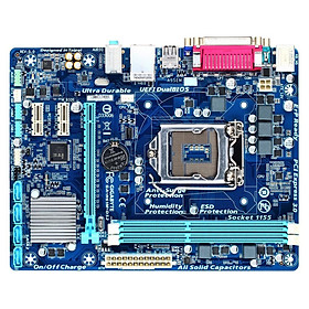 Mua Bo mạch chủ máy tính bàn (Mainboard) Gigabyte GA-H61M-DS2 Socket 1155 (Kèm: Chặn (FE)  Keo tản nhiệt CPU  Còi  dây SATA