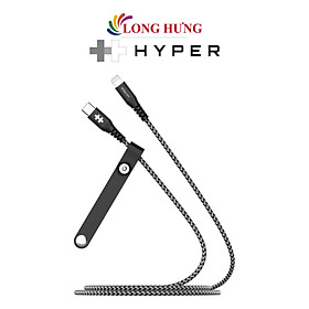 Cáp USB Type-C to Lightning HyperDrive Touch 20W 1m MFI HD-CLB513 - Hàng chính hãng