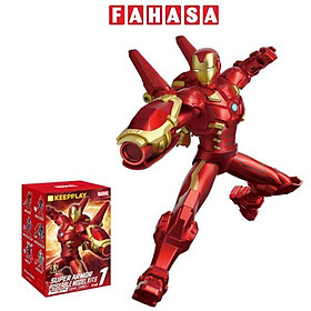 Đồ Chơi Lắp Ráp Mô Hình Marvel Super Armor Block - Iron Man - Keepplay 73070