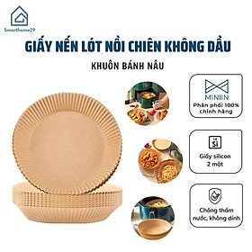 Mua Giấy Nến Lót Nồi Chiên Không Dầu Hình Khuôn Bánh Siêu Tiện Lợi - Thấm Giảm Thiểu Tối Đa Dầu Mỡ Bám - Hàng Chính Hãng MINIIN
