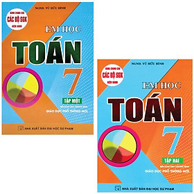 Combo Sách Em Học Toán Lớp 7