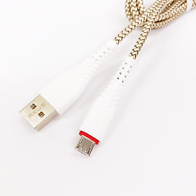 Cáp bọc dù micro usb akus - d313 hàng chính hãng