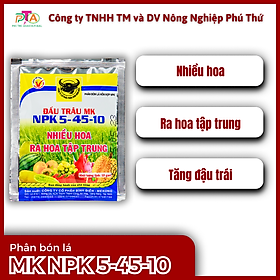 Mua Phân Bón Lá Đầu Trâu MK 5-45-10 gói 10g