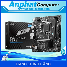 Mua Bo mạch chủ Main MSI PRO B760M-E DDR4 Socket LGA 1700 - Hàng Chính Hãng