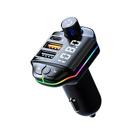 Mua Tẩu Sạc Nhanh QC3.0 + PD 20W Kết Nối Bluetooth Nghe Nhạc MP3 2 Cổng USB Và 1 Cổng Type C CIND A10 20W