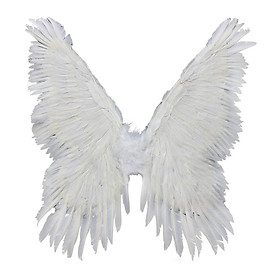 Halloween Feather Angel Wing Costume for Dress up Parties Theater Simple to Wear