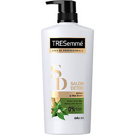 Dầu Xả Tresemmé Salon Detox Gừng Và Trà Xanh Detox Tóc Chắc Khoẻ - 620g