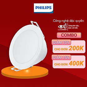 Bộ đèn PHILIPS Âm Trần MESON đổi màu ánh sáng (vàng, trung tính, trắng)