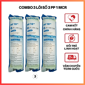 Mua Chính Hãng - Lõi Lọc Nước RO Số 3 Lõi PP 10  1 Micro  Đại Việt