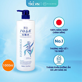 Nước Dưỡng Ẩm & Làm Sáng Da Reihaku Hatomugi Lotion