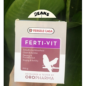 Fertivit hỗ trợ tăng cồ cho chim vẹt hũ lẻ nhỏ 20gr