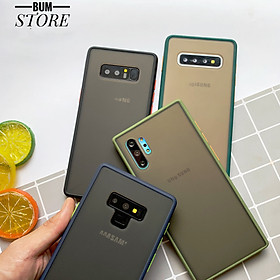 Ốp Lưng Chống Sốc Viền Màu Cho Samsung galaxy Note 10 / Note 10 Plus / Note 9