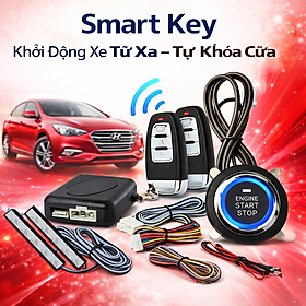 Mua Bộ Smart Key Đề Nổ Ô Tô PKE Cao Cấp – Khóa Mở Cửa Xe Tự Động  Chống Trộm