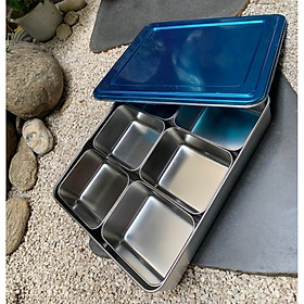 Khay gia vị inox có nắp