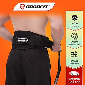 Đai lưng tập gym, bảo vệ cố định cột sống goodfit hỗ trợ tập luyện