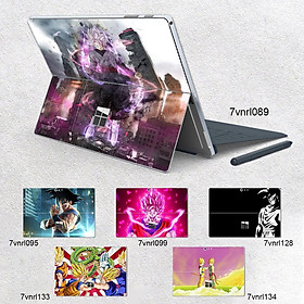 Mua Skin dán hình Dragon Ball x02 cho Surface 3 2015  Go  Go 2  Go 3  Pro 2 3 4 5 6 7 8 X