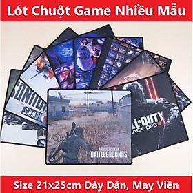 Mua Lót chuột đẹp  Lót chuột 21 * 25cm độ dày 2mm đa dạng hình  giao hàng ngẫu nhiên  may viền chắc chắn - Giao màu ngẫu nhiên - Hàng nhập khẩu