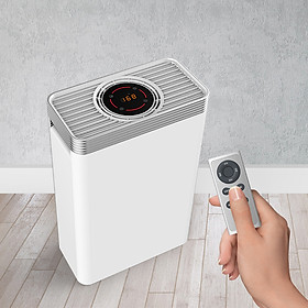 Mua Máy lọc không khí cảm biến nhiệt độ và bụi PM2.5 thiết kế Bảng điều khiển cảm ứng + Điều khiển từ xa 142