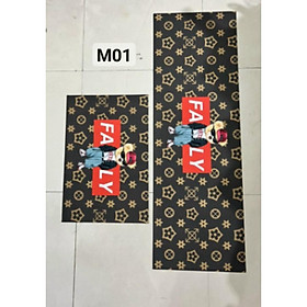 Mua Bộ 2 thảm lau chân nhà bếp silicon chống trượt thảm chùi chân cao cấp dễ dàng vệ sinh(120x40cm) (60x40cm