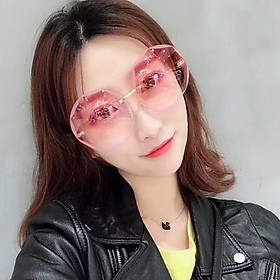 Kính Mát Nữ Phong Cách Hàn Quốc Siêu Sang Chảnh, Gọng Kính Cao Cấp, Kiểu Dáng Mắt Kính Thời Trang, Form Kính Ôm, Chống Tia Cực Tím Siêu Tốt, Có 3 Màu Thời Trang - Thiết Kế Cực Kì Sành Điệu