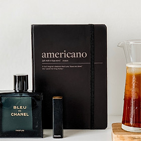 Sổ tay Crabit Notebuck Coffeeine - Espresso ruột Dotgrid 180 trang (14.5 x 20.8 cm)