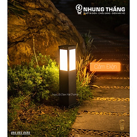Mua Đèn Cột Sân Vườn DSV-813 Chống Nước - Chiều Cao 60cm - Sử Dụng Điện Và Dùng Năng Lượng Mặt Trời - Có Video