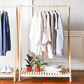 Mua Kệ treo quần áo chữ A / Giá treo đồ bằng gỗ GIÁ XƯỞNG - BỀN - ĐẸP trưng bày đồ đẹp như shop  dễ tháo lắp