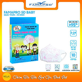 Khẩu Trang Y Tế Cao Cấp FAMAPRO - Hồng Kitty